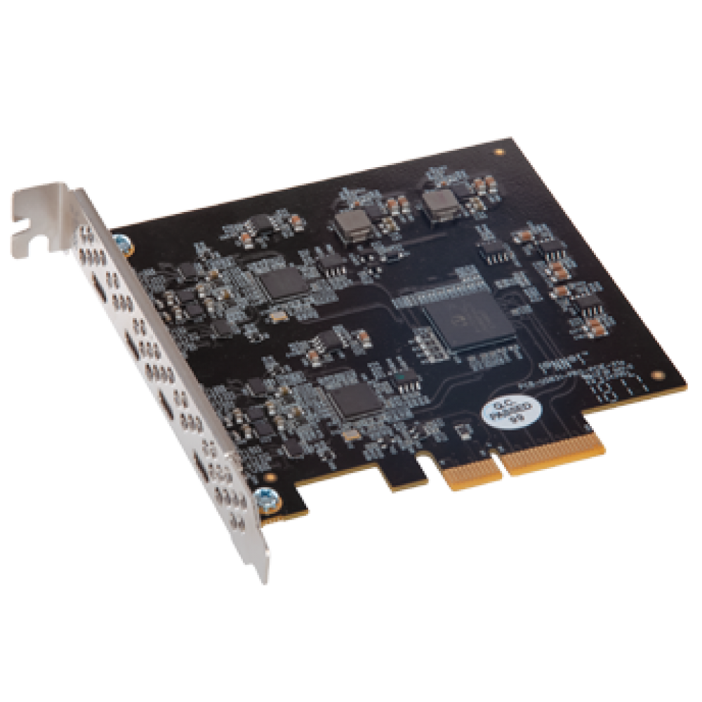 Allegro USB-C 4-port PCIe Card