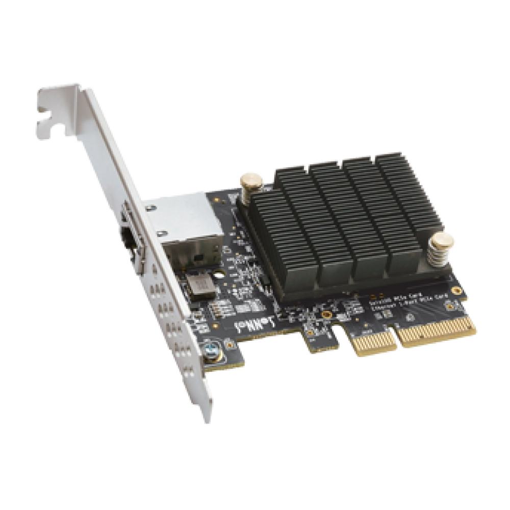 Solo10G 10GBASE-T Ethernet 1-Port PCIe Card